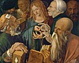 Jesus among the Doctors, 1506, oil on poplar, 64.3 × 80.3 cm, Thyssen-Bornemisza Museum, Madrid (134 (1934.38))