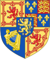 1694–1702 Wappen unter Wilhelm III. (Schottische Version)