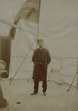 На борда на крайцера „Надежда“. Източник: ДА „Архиви“
