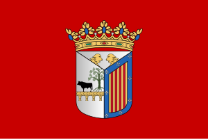 Flag of the city of Salamanca, Salamanca, Spain