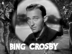 Cropped screenshot of Bing Crosby from the tra...