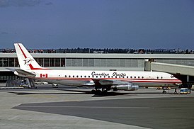 DC-8-43 авиакомпании Canadian Pacific Air Lines, идентичный разбившемуся