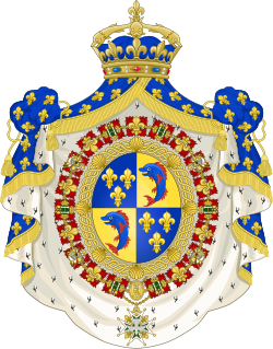 Ludvig, hertug av Burgunds våpenskjold