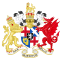護国卿時代の国章（1655年～1659年）