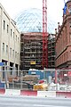 Construction of Victoria Square, Belfast development August 2007