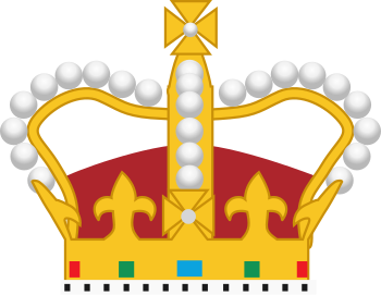 Corona imperial cerrada Reino Unido. Usada en ...