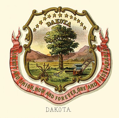 Coat of arms of the Dakota Territory