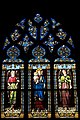 1874 Marie et Jésus entourés d'anges portant des lys Église de Dourdan (Essonne).