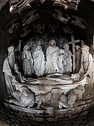 Entierro de Cristo, del Maestro de Pont-à-Mousson,[31]​ en la iglesia de San Martín de Pont-à-Mousson,[32]​ ca. 1420.