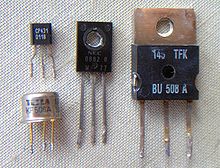 Image containing multiple transistors of different sizes