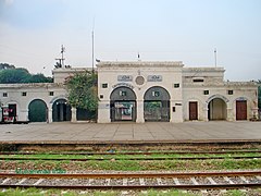 Farooqabad Railway Station built during the British Rule around nineteenth century.