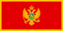 Flag of  Montenegro