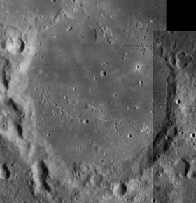 Комбинация cнимков зонда Lunar Orbiter – IV.