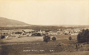 Blick auf Mars Hill, etwa 1915