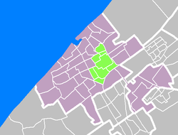 市中心區在海牙市的位置