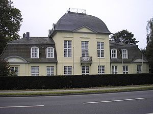 Haus Schmithausen, ehemalige Gartenseite