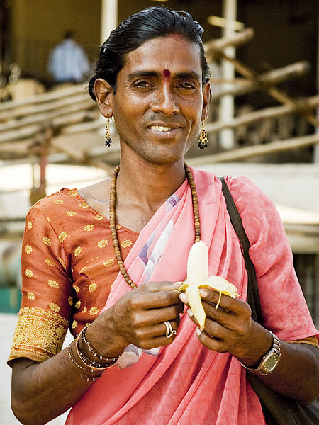 A young hijra from Goa.  Photo by Michael Garten, garten.mike@gmail.com