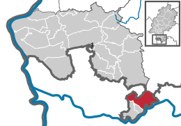 Hirschhorn (Neckar) – Mappa