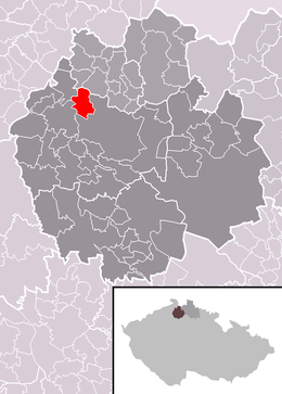 Horní Libchava - Localizazion