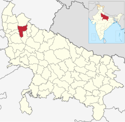 Uttar Pradesh میں محل وقوع