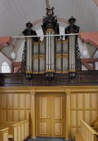 Interieur met orgel