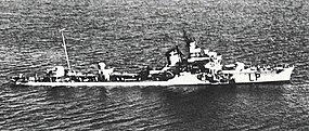 Italský torpédoborec Lampo byl jednou z potopených lodí