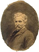 portrait par Eugène Broerman.