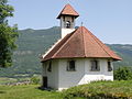 Kapelle Saint-Romain auf dem Aussichtspunkt über der Rhône