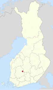 Juupajoki – Localizzazione