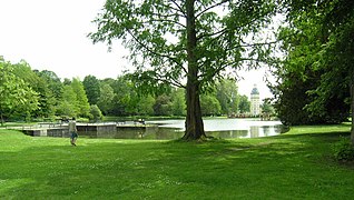 El jardín del palacio