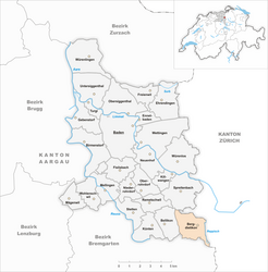 Bergdietikon – Mappa