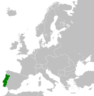 Localização de Portugal