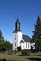 Dorfkirche St. Ursula (mit Ausstattung, unter anderem Grabmale vom Kirchhof) und Kirchhof mit Einfriedungsmauer sowie Denkmal für abgestürzte Flieger