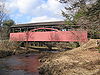 Larrys Creek and the Larrys Creek Covered Bridge