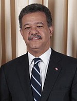 Leonel Fernandez was president from 1996 to 2000 and 2004 to 2012. Leonel Fernandez Reyna.jpg