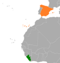 Miniatura para Relaciones España-Liberia