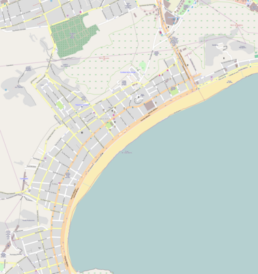 Location map Brazil Rio de Janeiro Copacabana