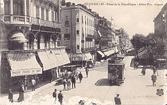 BÉZIERS - Place de la République - Allées Paul Riquet