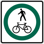 RB-93 Shared Path for Pedestrians and Cyclists