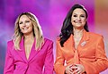 Malin Åkerman e Petra Mede, presentatori dell'edizione 2024 a Malmö