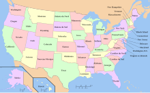 Map of USA with state names fr.svg