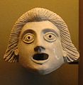 Театральна маска юнака. 1 ст. до н. е.