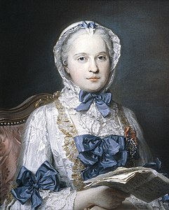 Marie-Josèphe de Saxe, dauphine (1749) Dresde,Gemäldegalerie Alte Meister