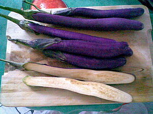 Italian Eggplants; Melanzane italiane; Italien...