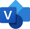 Description de l'image Microsoft Office Visio (2019).svg.