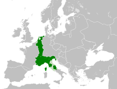 Położenie Środkowi Frankowie