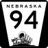 Nebraska Highway 94 marker