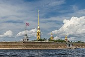 Peter and Paul Fortress in Saint Petersburg