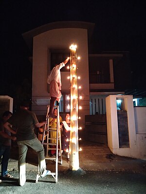 Lighting best plantain trunk in front of the house is the pride of every house owner.