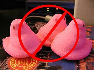 Pink peeps banned